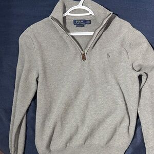Ralph Lauren Heather Gray Knit Sweater